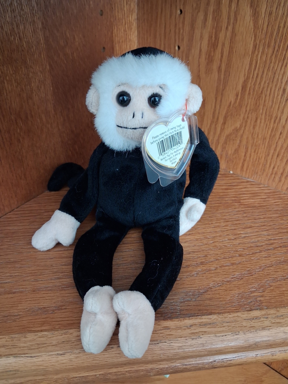 TY Beanie Baby Mooch the Spider Monkey | Vintage Plush | Good Condition